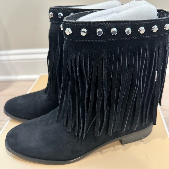 Michael Kors Billy Suede Boots - Picture 4 of 8
